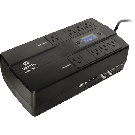 Vertiv UPS System, 660VA, In: 120V AC PST5-660MT120